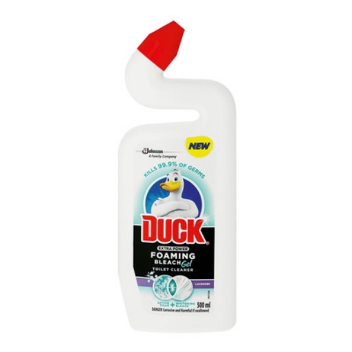 Picture of TOILET DUCK EXTRA POWER BLEACH 500ml - LAVENDER  500ml