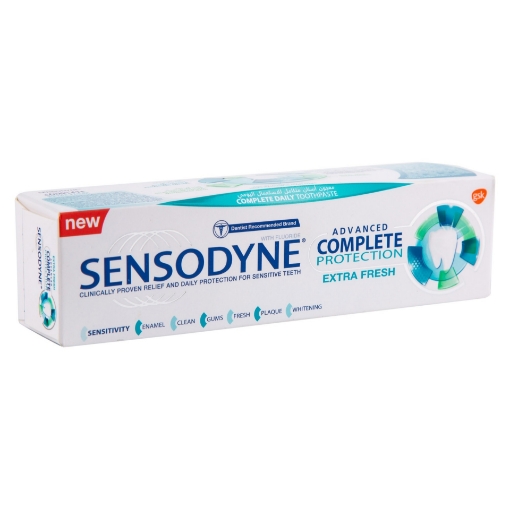 Picture of SENSODYNE TOOTH PASTE - COMPLETE PROTECTION EXTRA FRESH 75ml 