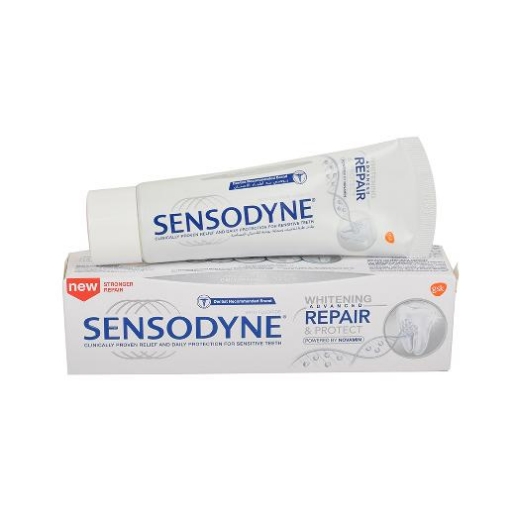 Picture of SENSODYNE TOOTH PASTE - WHITENING REPAIR & PROTECT 75ml 