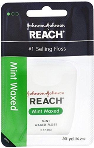 Picture of JOHNSONS DENTAL FLOSS WAXED MINT (Green) 50m