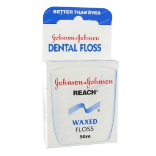 Zim-zone. Johnsons Dental Floss Waxed (blue) 50m