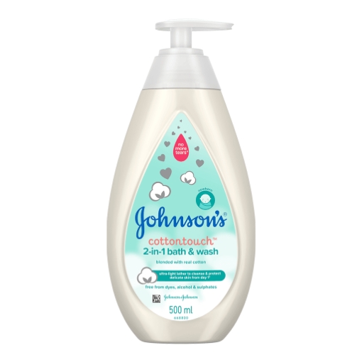 Picture of JOHNSONS BABY BATH WASH - COTTON TOUCH 500ml 