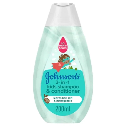 Picture of JOHNSONS SHAMPOO & CONDITIONER - BABY SOFT & SHINY 2-in1 200ml