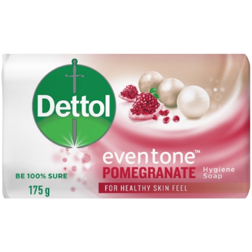 Picture of Dettol Soap Eventone Pomegranate 175g 