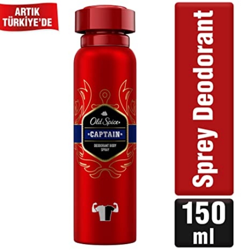 Picture of OLD SPICE MEN DEODORANT SPRAY - CAPTAIN 150ml