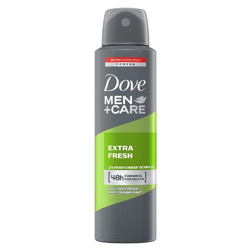 Picture of DOVE MEN+ CARE DEODORANT SPRAY - EXTRA FRESH 150ml