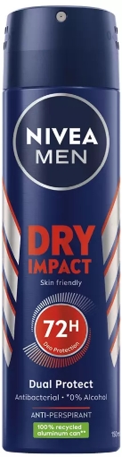 Picture of NIVEA MEN DEODORANT SPRAY - DRY IMPACT 150ml