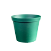 Picture of ROUND PLASTIC GREEN PLANT POT - VARIOUS SIZES