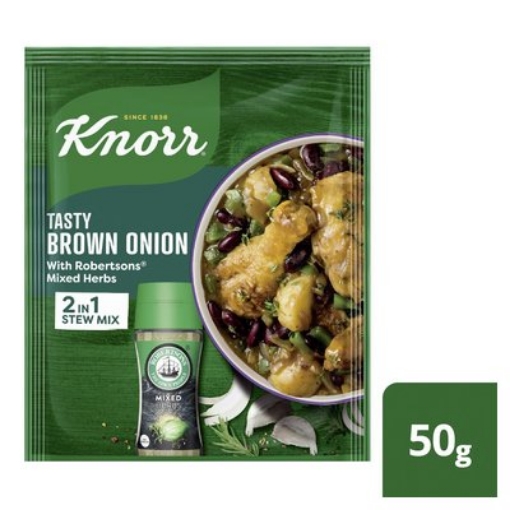 Picture of  KNORR TASTY BROWN ONION & MIX HERBS SOUP 50g