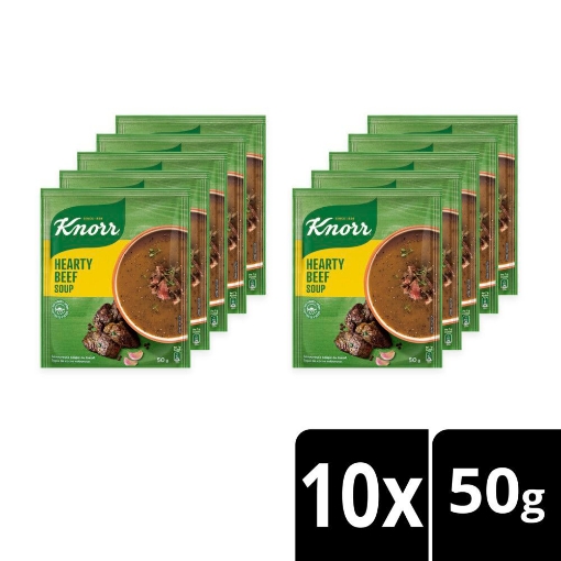 Picture of KNORR HEARTY BEEF SOUP 10x50g