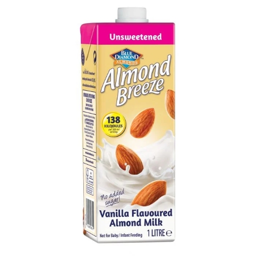 Picture of ALMOND BREEZE ALMOND MILK - VANILLA UNSWEETENED 1L