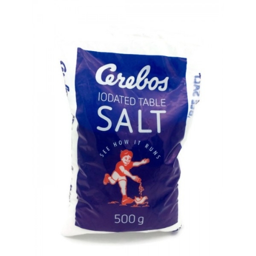 Picture of CEREBOS TABLE SALT IODATED - BAG 500g