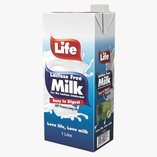 Picture of LIFE LACTOSE FREE MILK UHT 1L