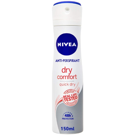 Picture of NIVEA LADIES DEODORANT SPRAY - DRY COMFORT 150ml