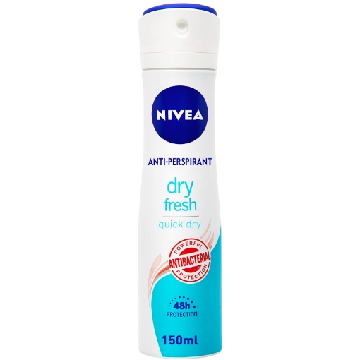 Picture of NIVEA LADIES DEODORANT SPRAY - DRY FRESH 150ml