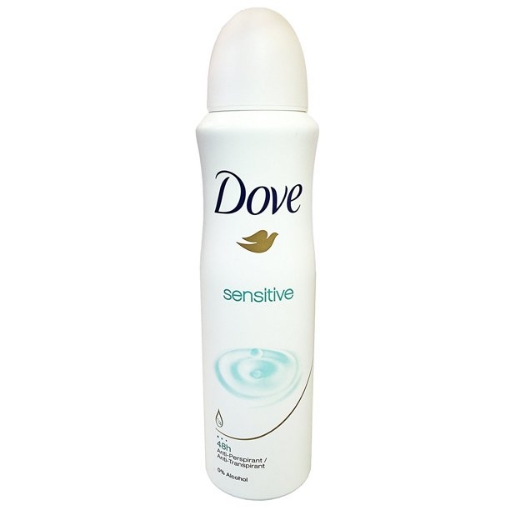 Picture of DOVE LADIES DEODORANT ANTI PERSPIRANT - SENSITIVE 150ml