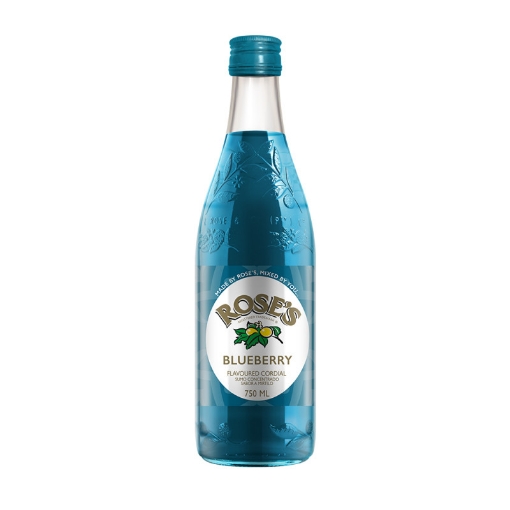 Picture of ROSES CORDIAL - BLUEBERRY 750ml