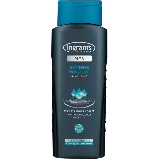 Picture of INGRAM'S BODY LOTION - MEN'S EXTREME MOISTURE 200ml