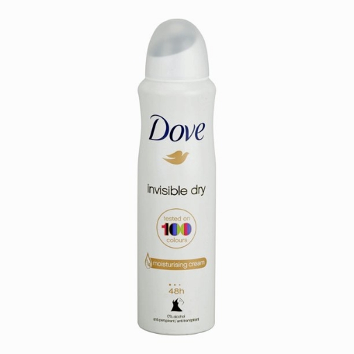 Picture of DOVE LADIES DEODORANT ANTI PERSPIRANT - INVISIBLE DRY 150ml