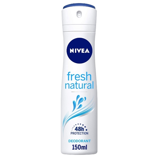 Picture of  NIVEA LADIES DEODORANT SPRAY - FRESH NATURAL 150ml 