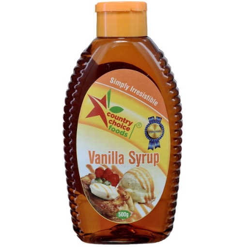 Picture of VANILLA SYRUP - COUNTRY CHOICE 500g