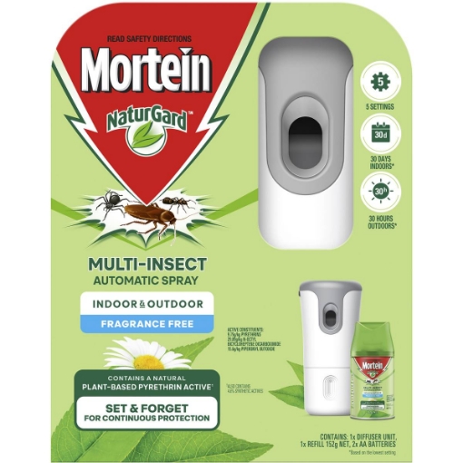 Picture of MORTEIN NATURGUARD AUTOMATIC INSECT CONTROL SYSTEM 236ml 