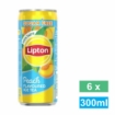 Picture of LIPTON ICE TEA PEACH SUGAR FREE CAN 6x300ml