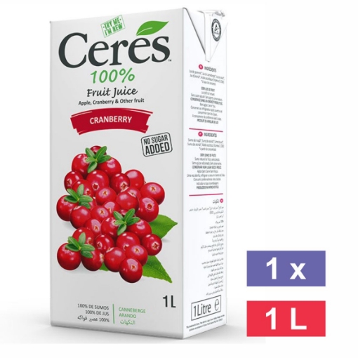 Picture of CERES CRANBERRY JUICE 1L