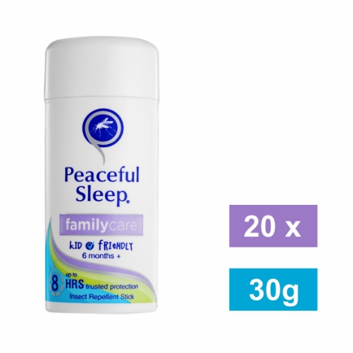 Picture of PEACEFUL SLEEP INSECT REPELLENT STICK FAMILY CARE 20x30g