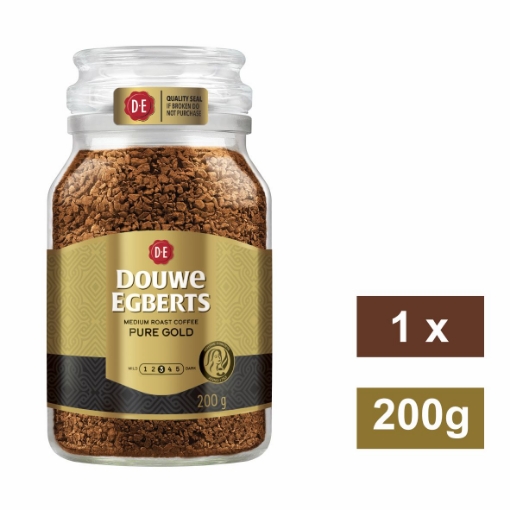 Picture of DOUWE EGBERTS COFFEE - PURE GOLD 1x200g