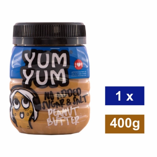 Picture of YUM YUM PEANUT BUTTER - SUGAR FREE 400g