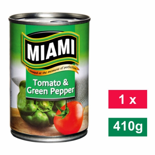 Picture of MIAMI TOMATO & GREEN PEPPER 410g