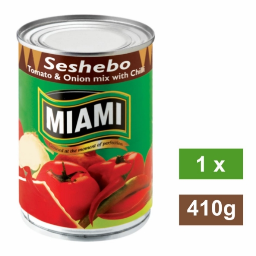 Picture of MIAMI TOMATO, ONION & CHILLI-SESHEBO 410g