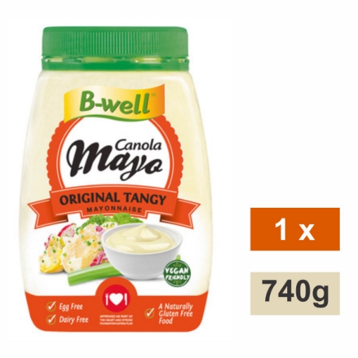 Picture of B-WELL MAYONNAISE ORIGINAL TANGY 740g