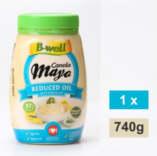 Picture of B-WELL MAYONNAISE REDUCED OIL 740g