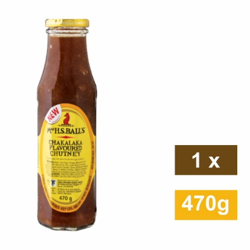 Picture of MRS BALLS CHAKALAKA CHUTNEY 470g