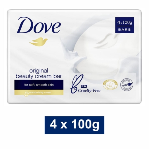 Picture of DOVE SOAP BEAUTY CREAM 4x100g