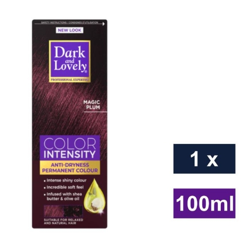 DARK & LOVELY MAGIC PLUM 950 COLOR INTENSITY HAIR COLOR 100ML