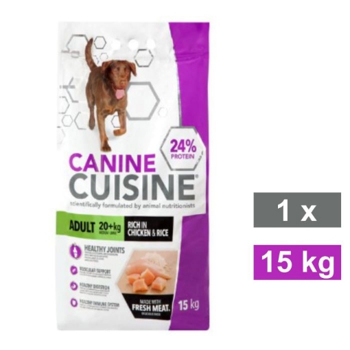 Picture of CANINE CUISINE ADULT DOG FOOD 15KG