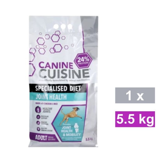 Picture of CANINE CUISINE ADULT DOG FOOD - JOINT HEALTH 5.5KG