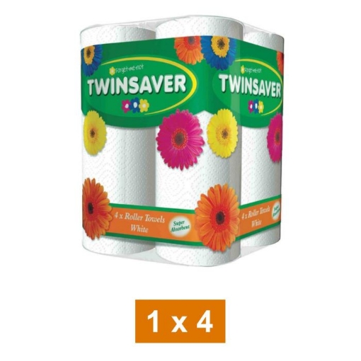 Picture of TWINSAVER KITCHEN TOWEL WHITE 1x4