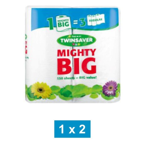 Picture of TWINSAVER MIGHTY BIG KITCHEN TOWEL WHITE 1x2