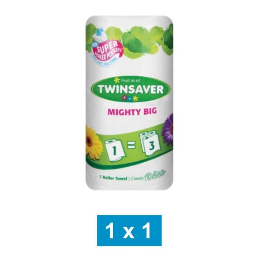 Picture of TWINSAVER MIGHTY BIG KITCHEN TOWEL WHITE 1x1