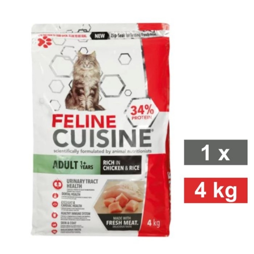 Picture of FELINE CUISINE DRY CAT FOOD - CHICKEN 4kg