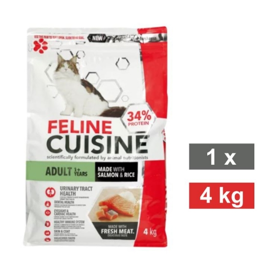 Picture of FELINE CUISINE DRY CAT FOOD - SALMON 4kg