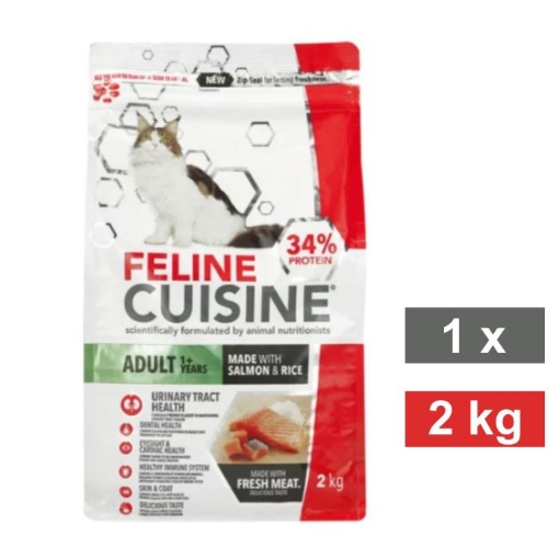 Picture of FELINE CUISINE DRY CAT FOOD - SALMON 2kg