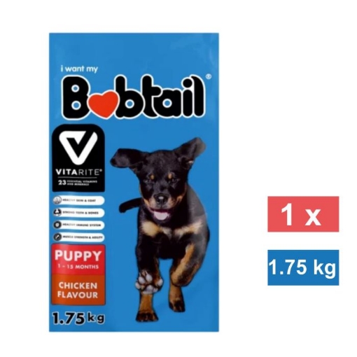 Picture of BOBTAIL PUPPY FOOD - CHICKEN FLAVOUR 1.75KG
