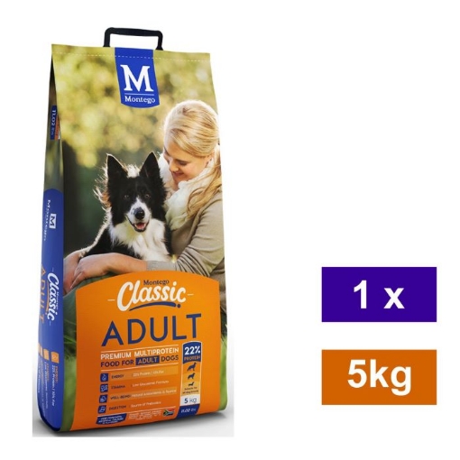 Picture of MONTEGO CLASSIC ADULT DOG FOOD 5KG