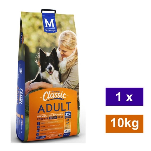 Picture of MONTEGO CLASSIC ADULT DOG FOOD 10KG