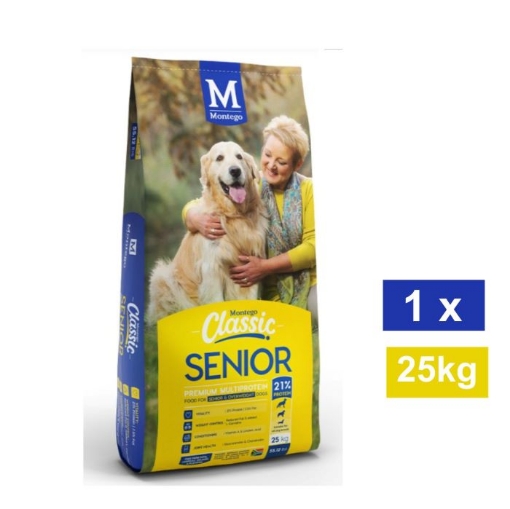 Picture of  MONTEGO CLASSIC SENIOR DOG FOOD 25KG